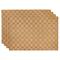 DII® Reversible Basket Weave Woven Placemats, 4ct.